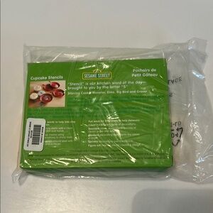 Williams Sonoma Sesame Street Cupcake Stencils